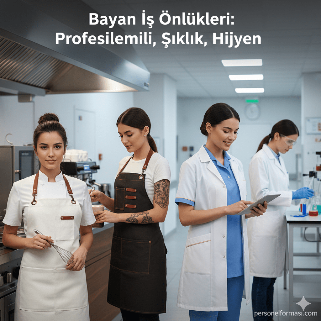  Bayan İş Önlükleri: Profesyonellik, Şıklık ve Hijyenin Vazgeçilmezi | personelformasi.com