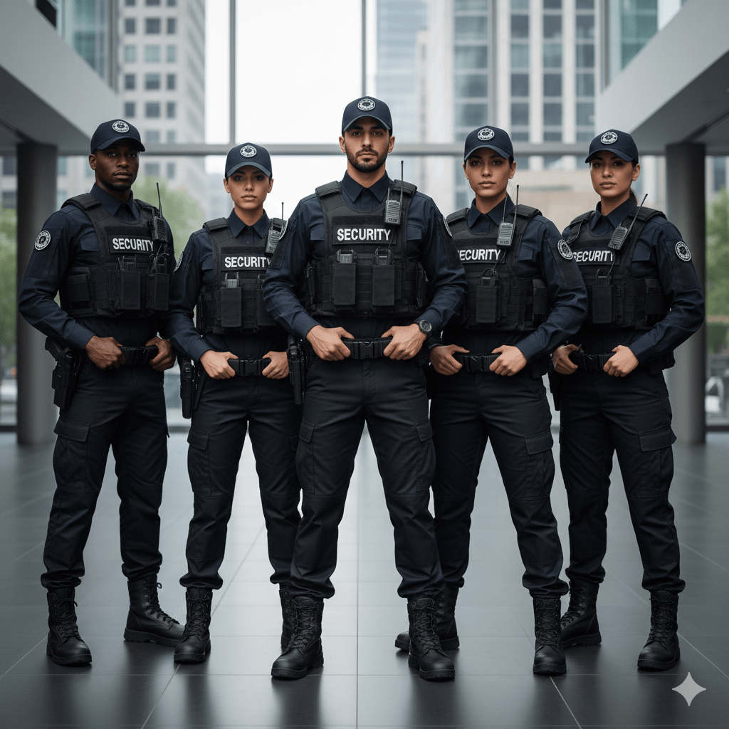 Güvenlik Üniformaları: Caydırıcılık, Güven ve Profesyonel İmajın Anahtarı