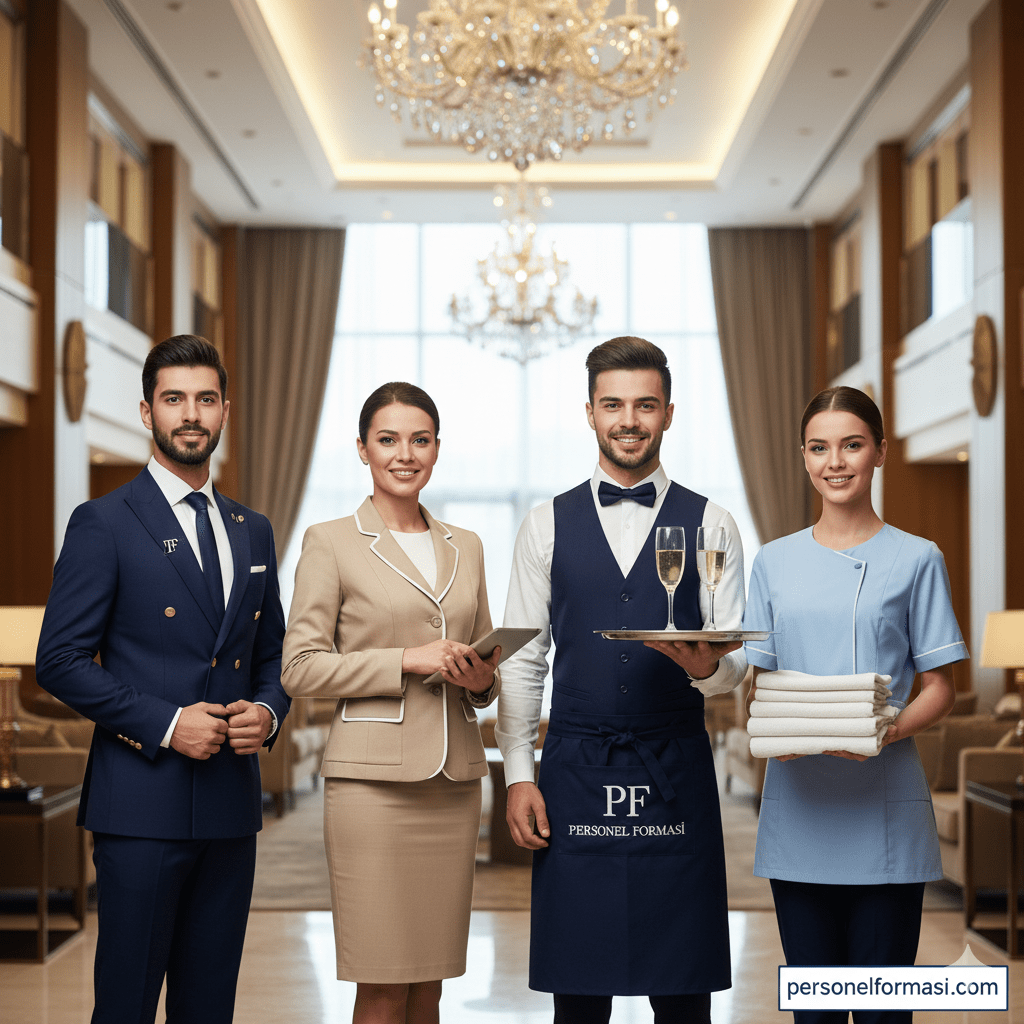 Otel Personeli Üniformaları: Mükemmel Bir Misafir Deneyimi İçin Şıklık, Konfor ve Kurumsal Kimlik